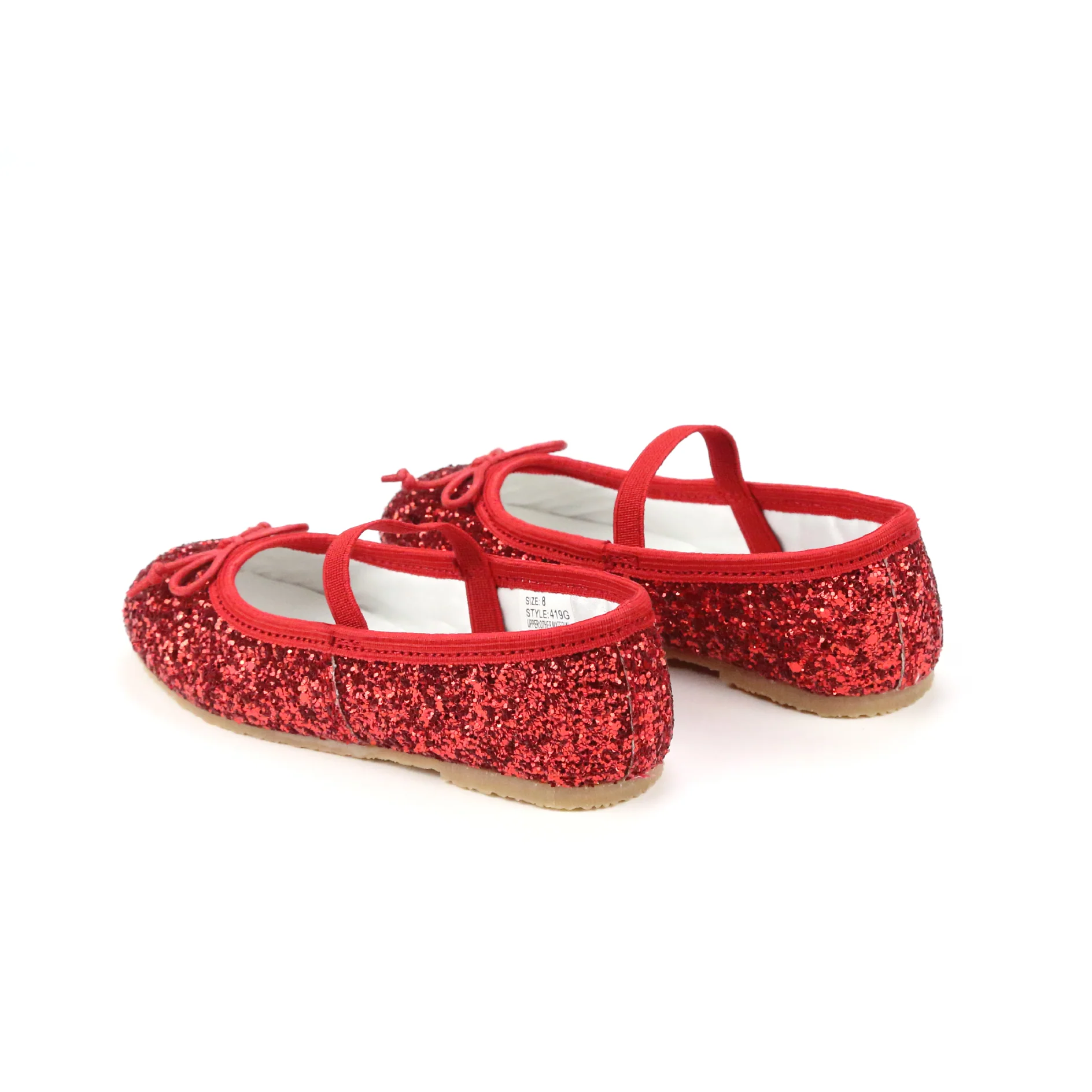 L'Amour L'Amour Victoria Sparkle Glitter Flat