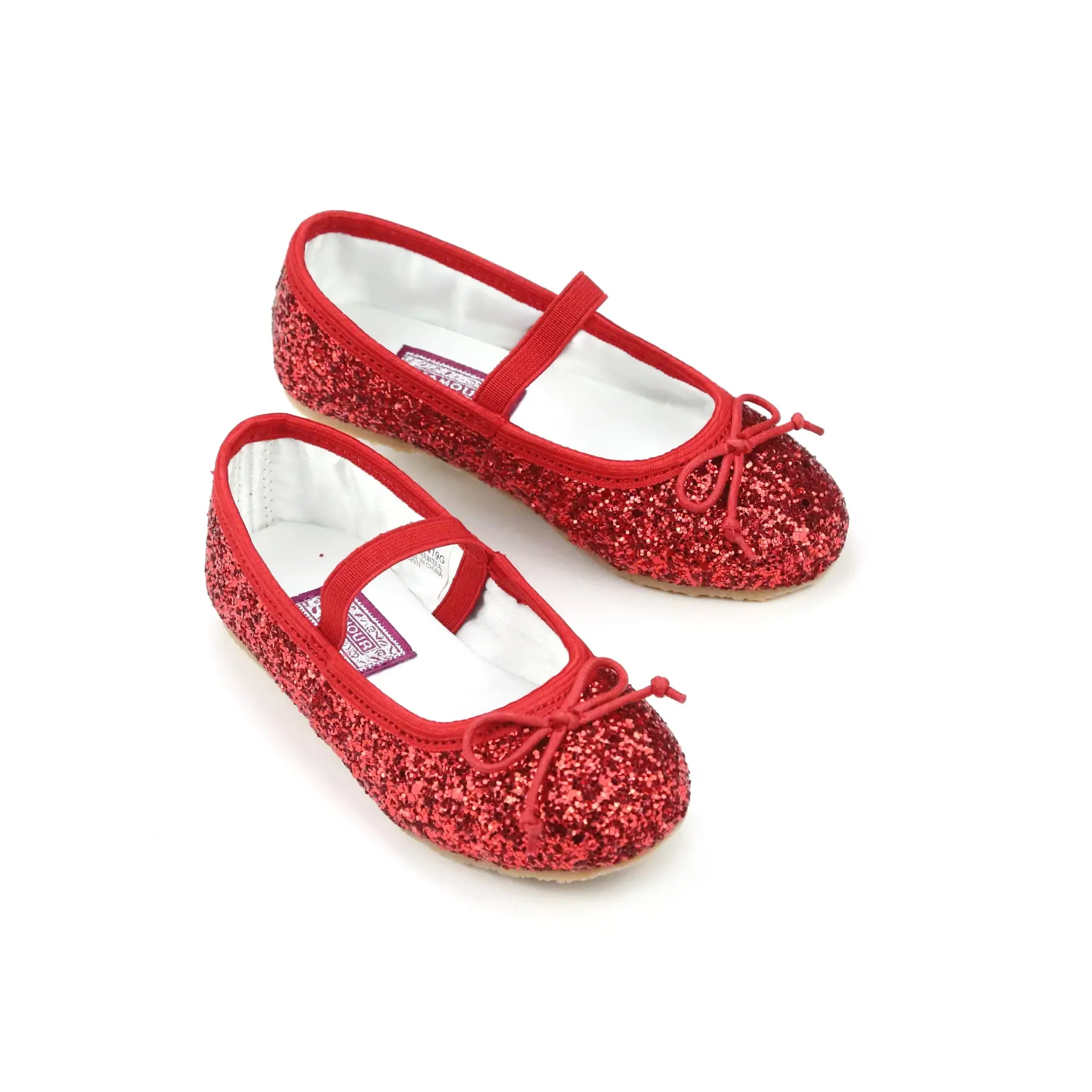 L'Amour L'Amour Victoria Sparkle Glitter Flat