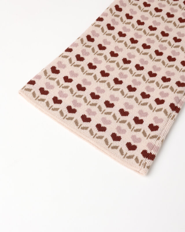 Rylee and Cru Rylee & Cru Ruby Hearts Jacquard Knit Set