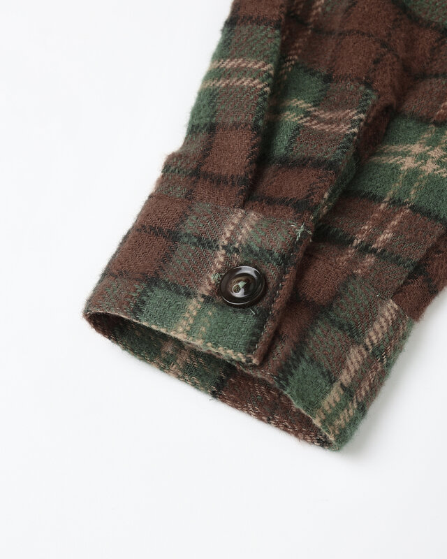 Rylee and Cru Rylee & Cru Holiday Plaid Pocketed Flannel Shirt