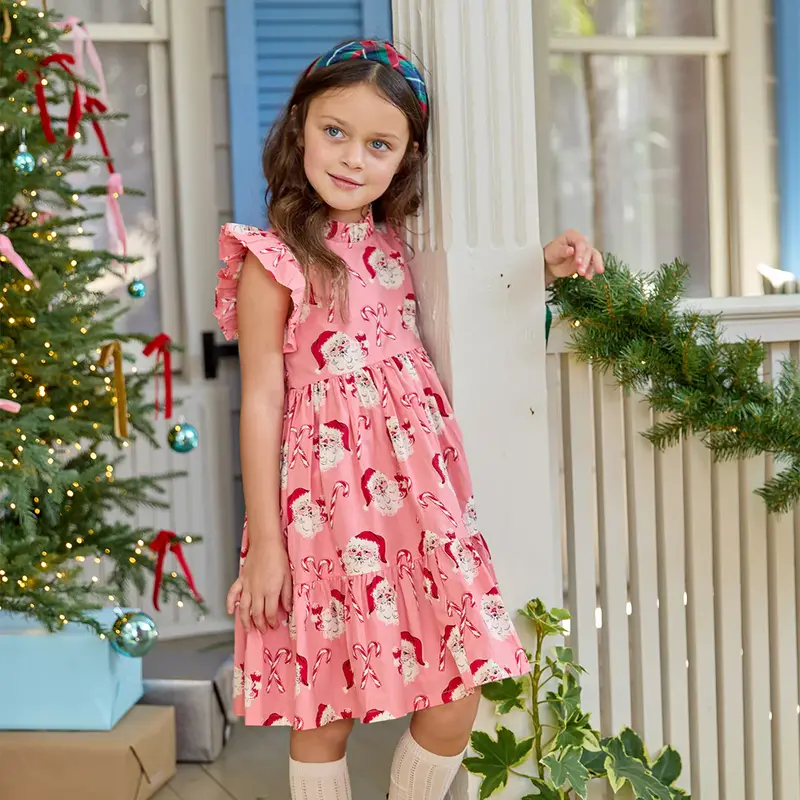 Pink Chicken Pink Chicken Jennifer Candy Cane Dress