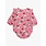 RuffleButts Rufflebutts Knit Long Sleeve Flutter Santa Bubble Romper