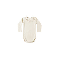 Quincy Mae Quincy Mae Ruffle Collar Bodysuit