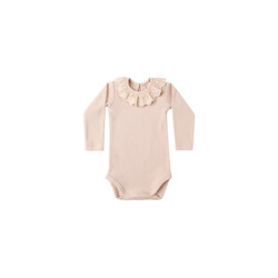Quincy Mae Quincy Mae Ruffle Collar Bodysuit