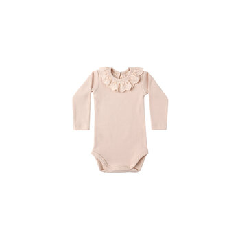 Quincy Mae Quincy Mae Ruffle Collar Bodysuit