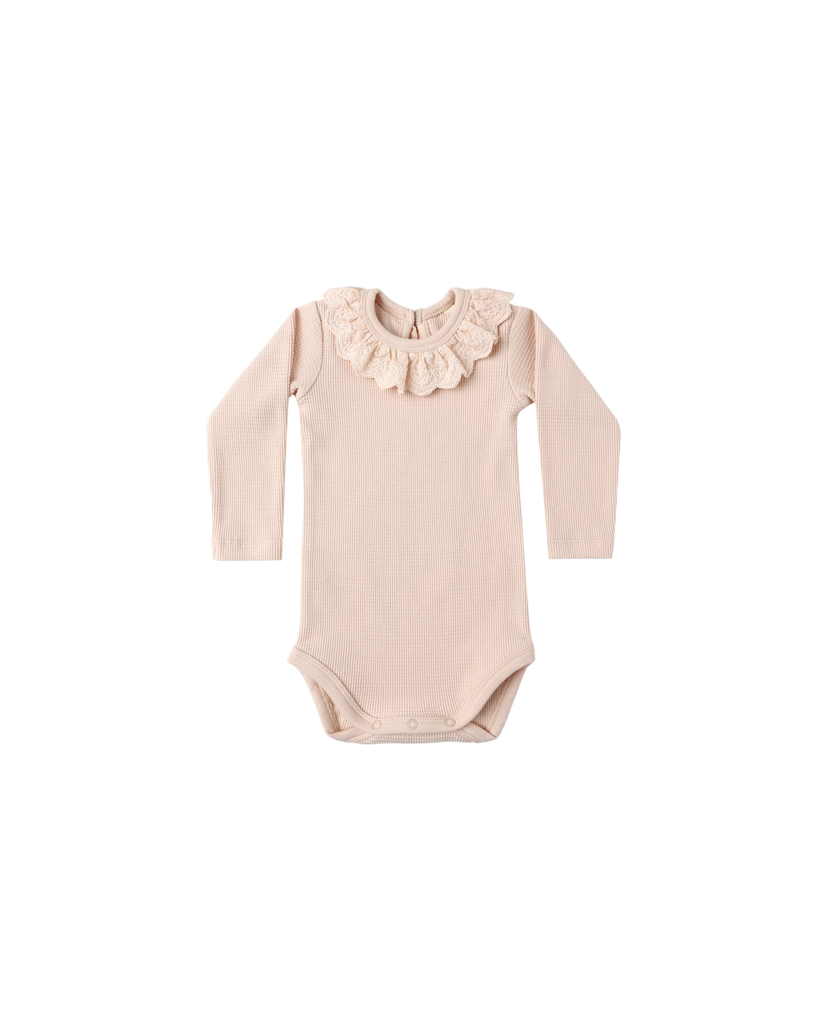 Quincy Mae Quincy Mae Ruffle Collar Bodysuit