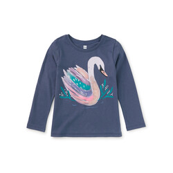 Tea Collection Tea Painted Swan Graphic Tee