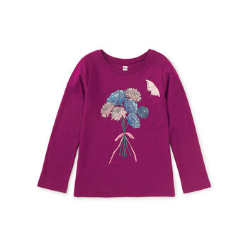 Tea Collection Tea Butterfly Bouquet Graphic Tee