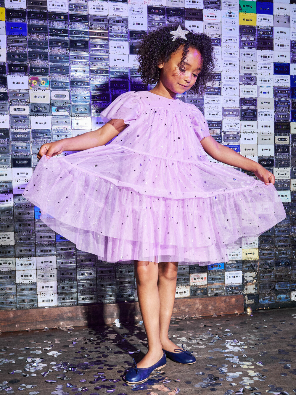 Tea Collection Tea Tiered Tulle Sparkle Dress