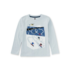 Tea Collection Tea Ski Slopes Graphic Tee