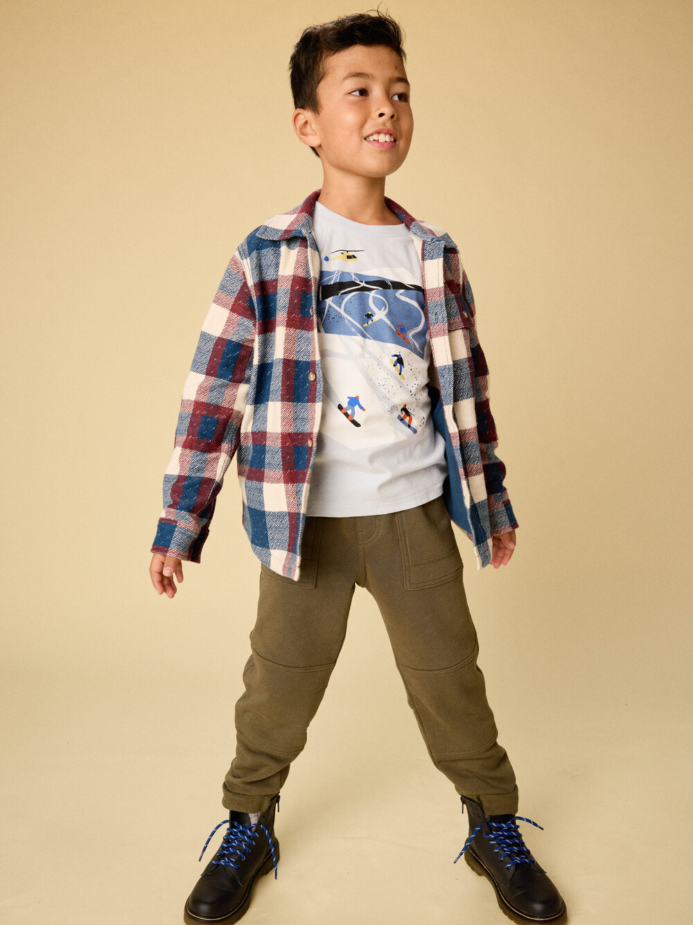 Tea Collection Tea Ski Slopes Graphic Tee