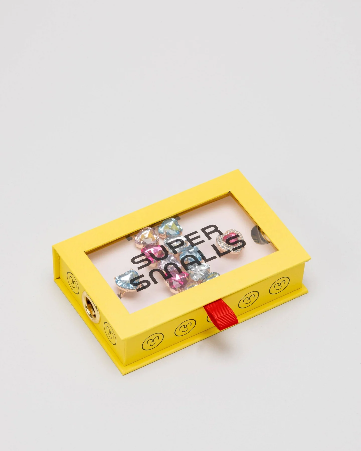 Super Smalls Pink & Blue Gem Heart Bracelet Set