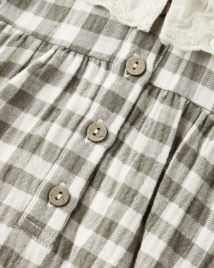 Quincy Mae Quincy Mae Forest Check Callie Romper