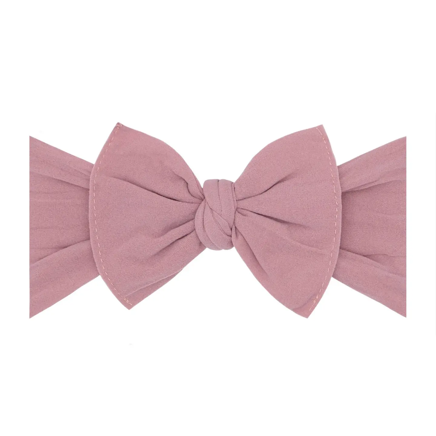 Baby Bling Bows The Original Knot Soft Nylon Headband - Mauve