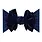 Baby Bling Bows Tulle Fab Soft Nylon Headband with Tulle Bow - Navy Glitter