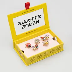 Super Smalls Butterfly & Ladybug Ring Set