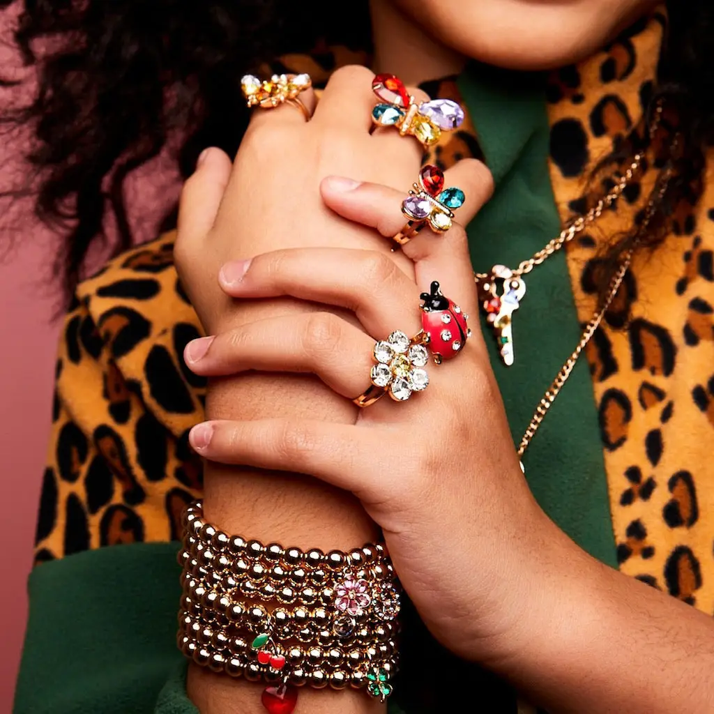 Super Smalls Butterfly & Ladybug Ring Set