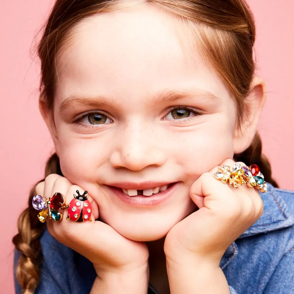 Super Smalls Butterfly & Ladybug Ring Set