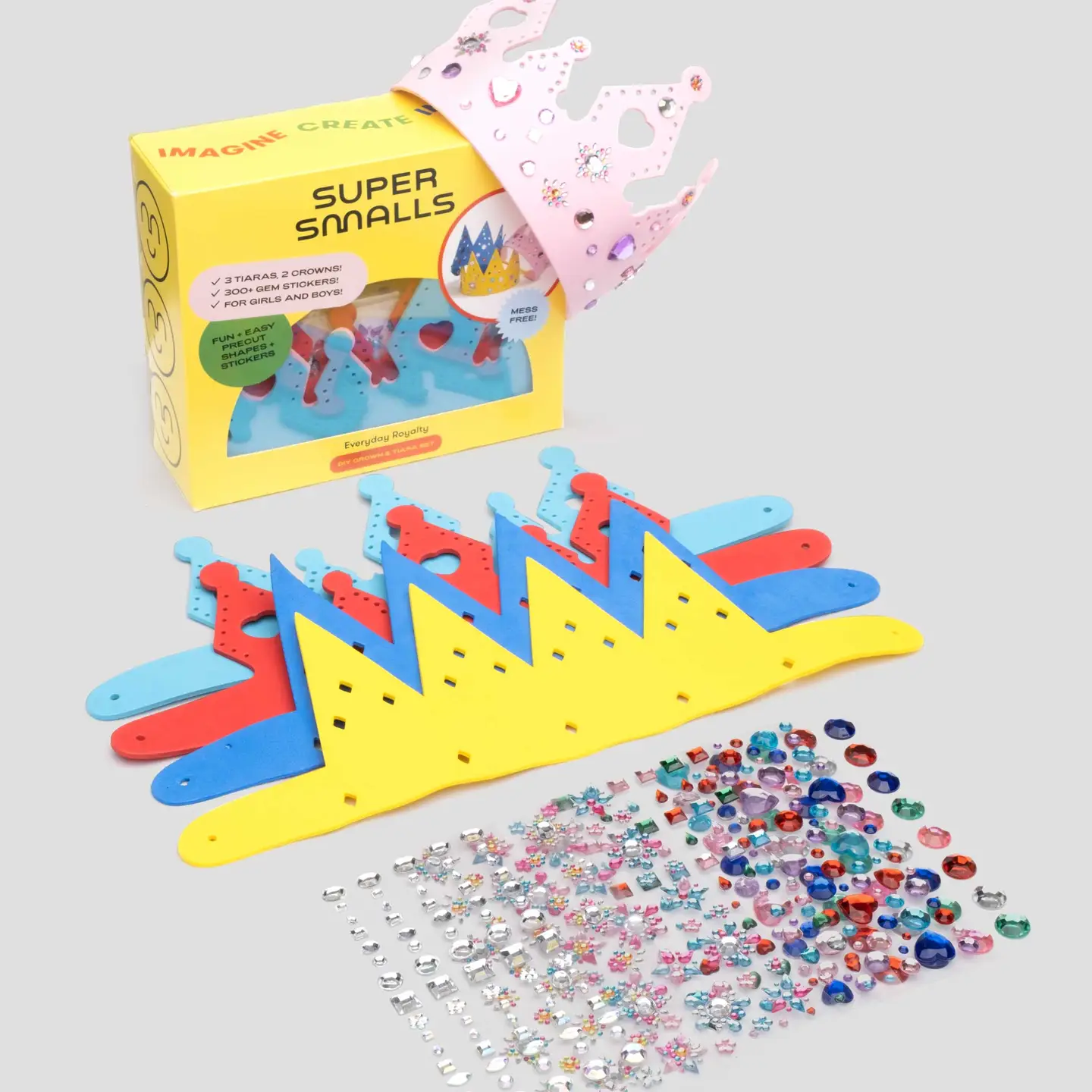 Super Smalls Everyday Royalty Diy Crown & Tiara Kit