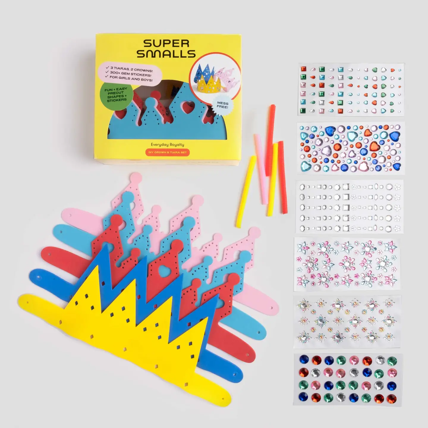 Super Smalls Everyday Royalty Diy Crown & Tiara Kit
