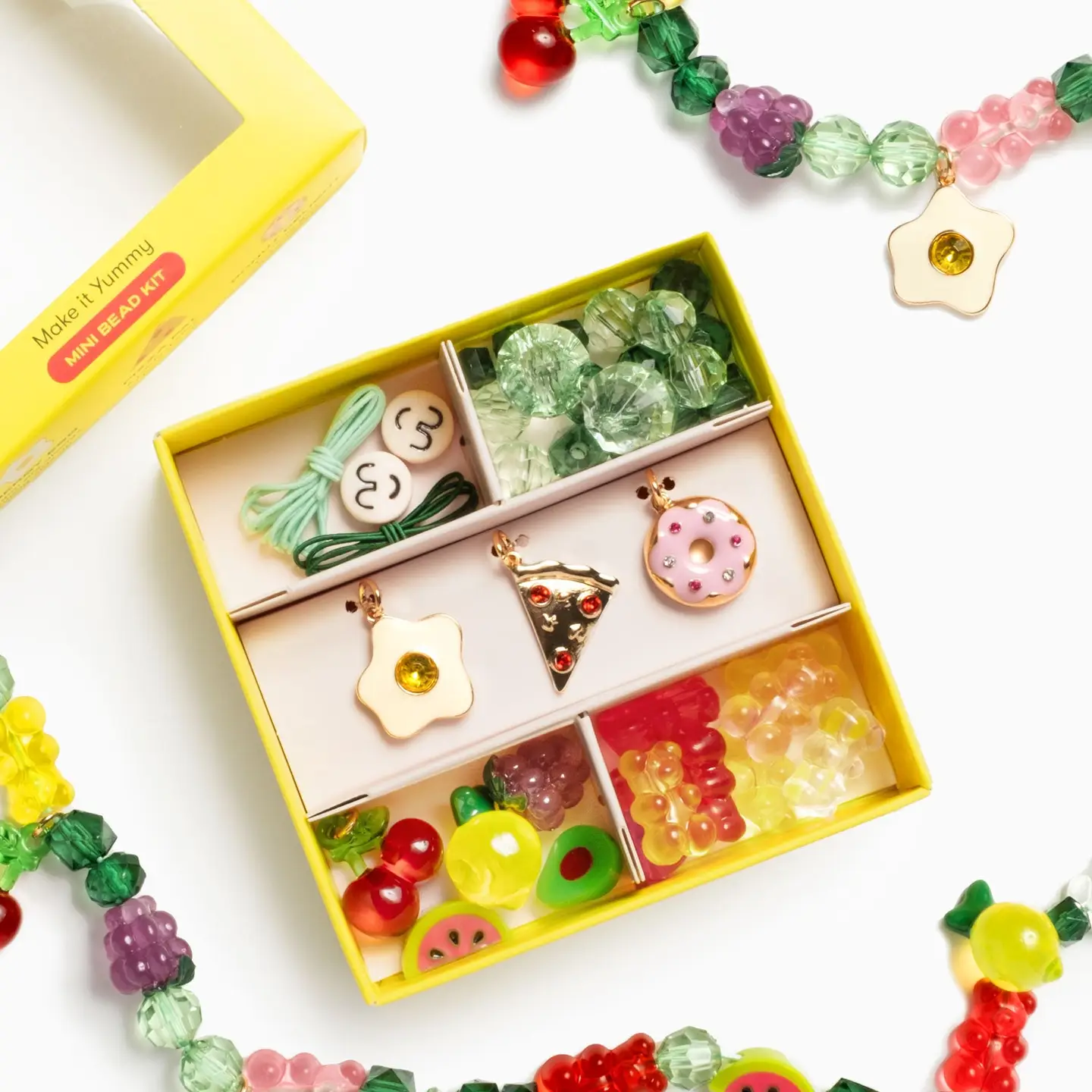 Super Smalls Food Charm Theme Mini Bead Kit