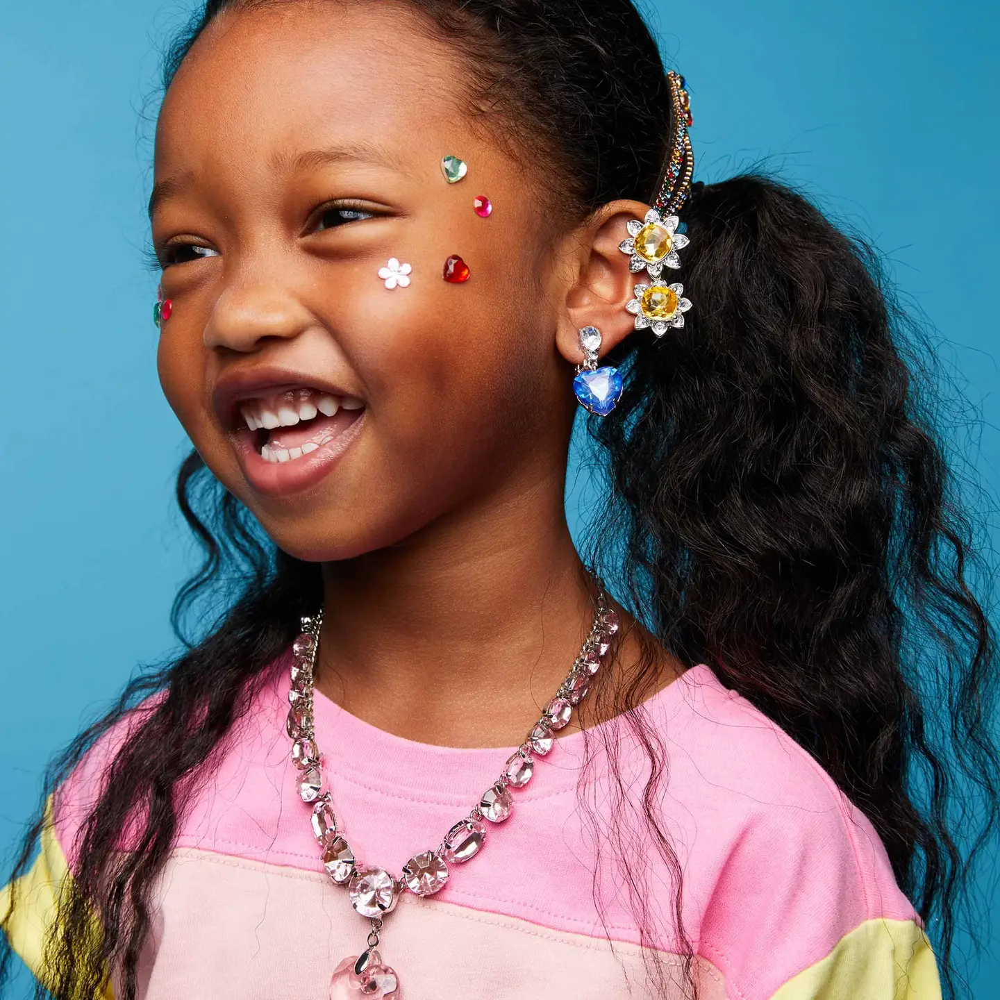 Super Smalls Pink & Blue Necklace Set