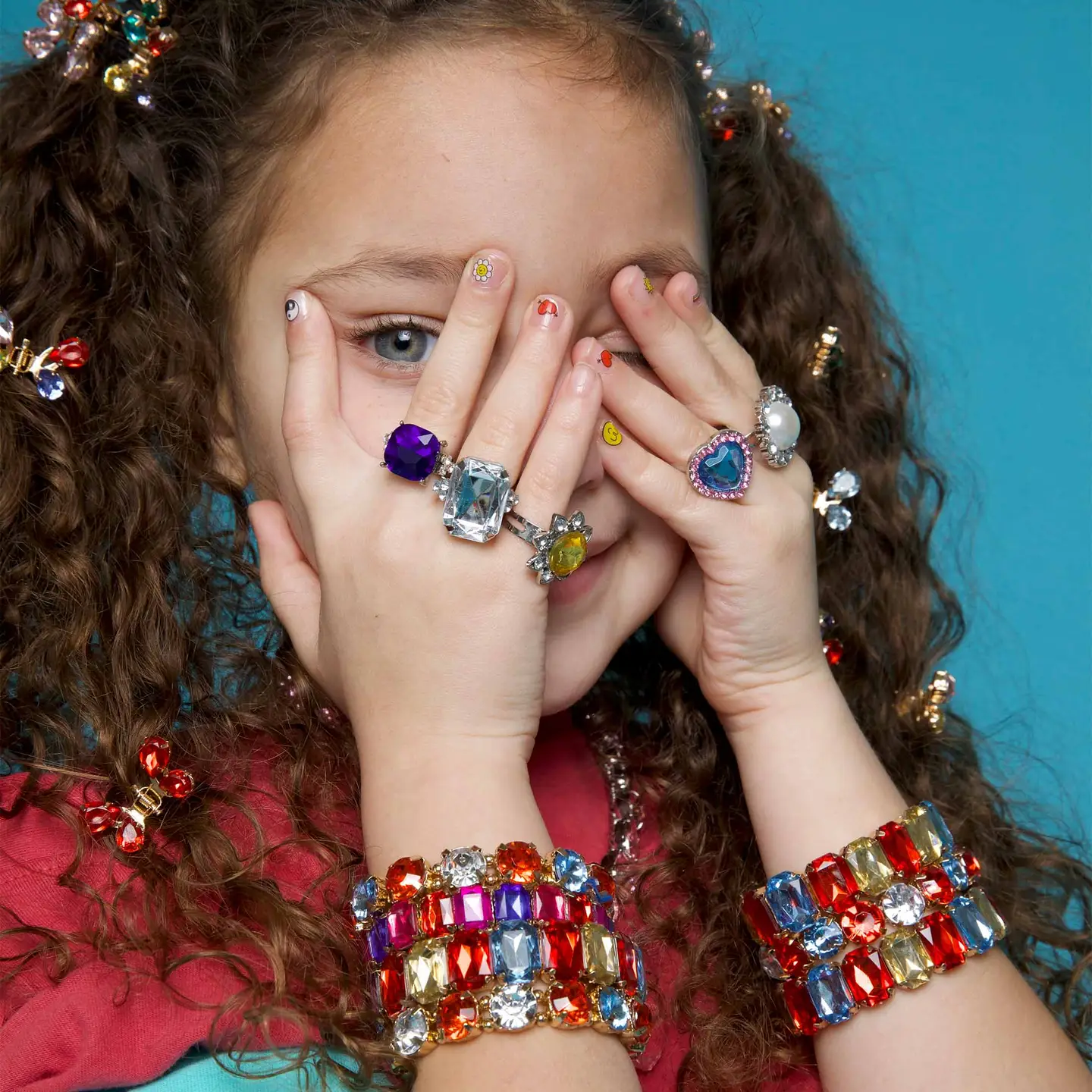 Super Smalls Rainbow Gem Bracelet Set