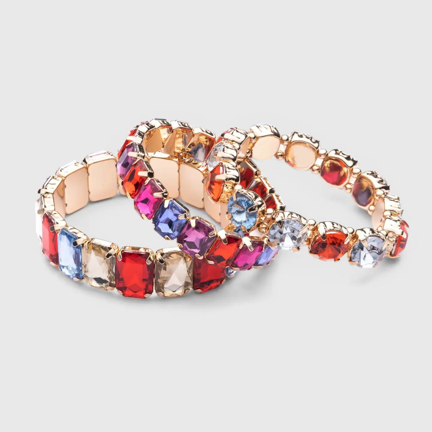 Super Smalls Rainbow Gem Bracelet Set