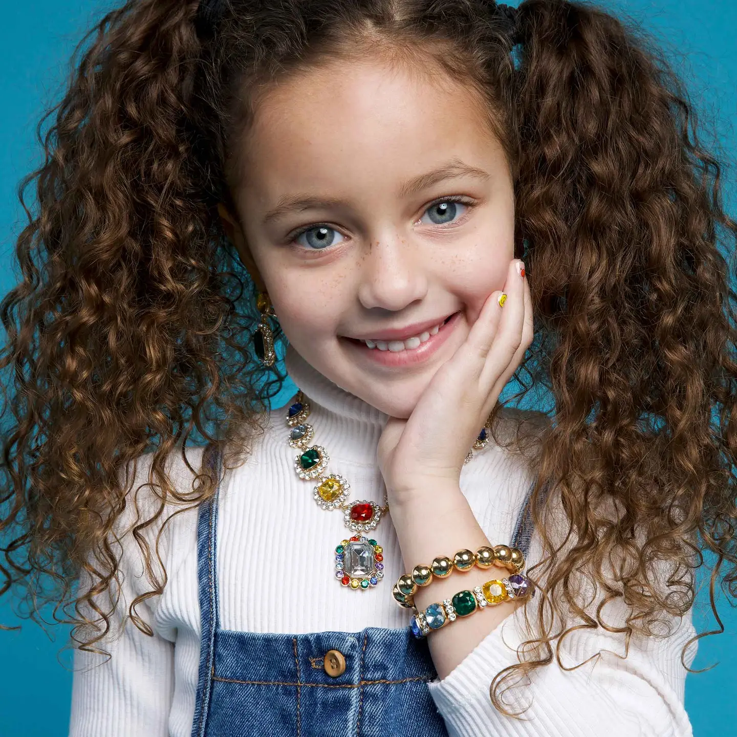 Super Smalls Rainbow Gem Necklace Set