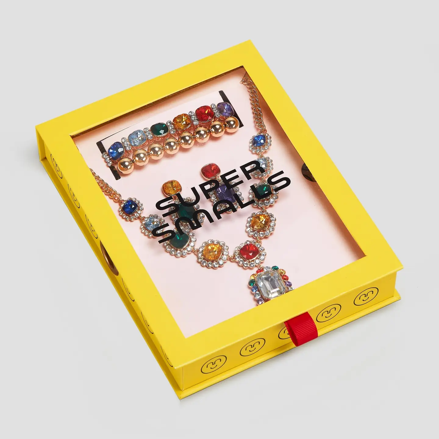 Super Smalls Rainbow Gem Necklace Set