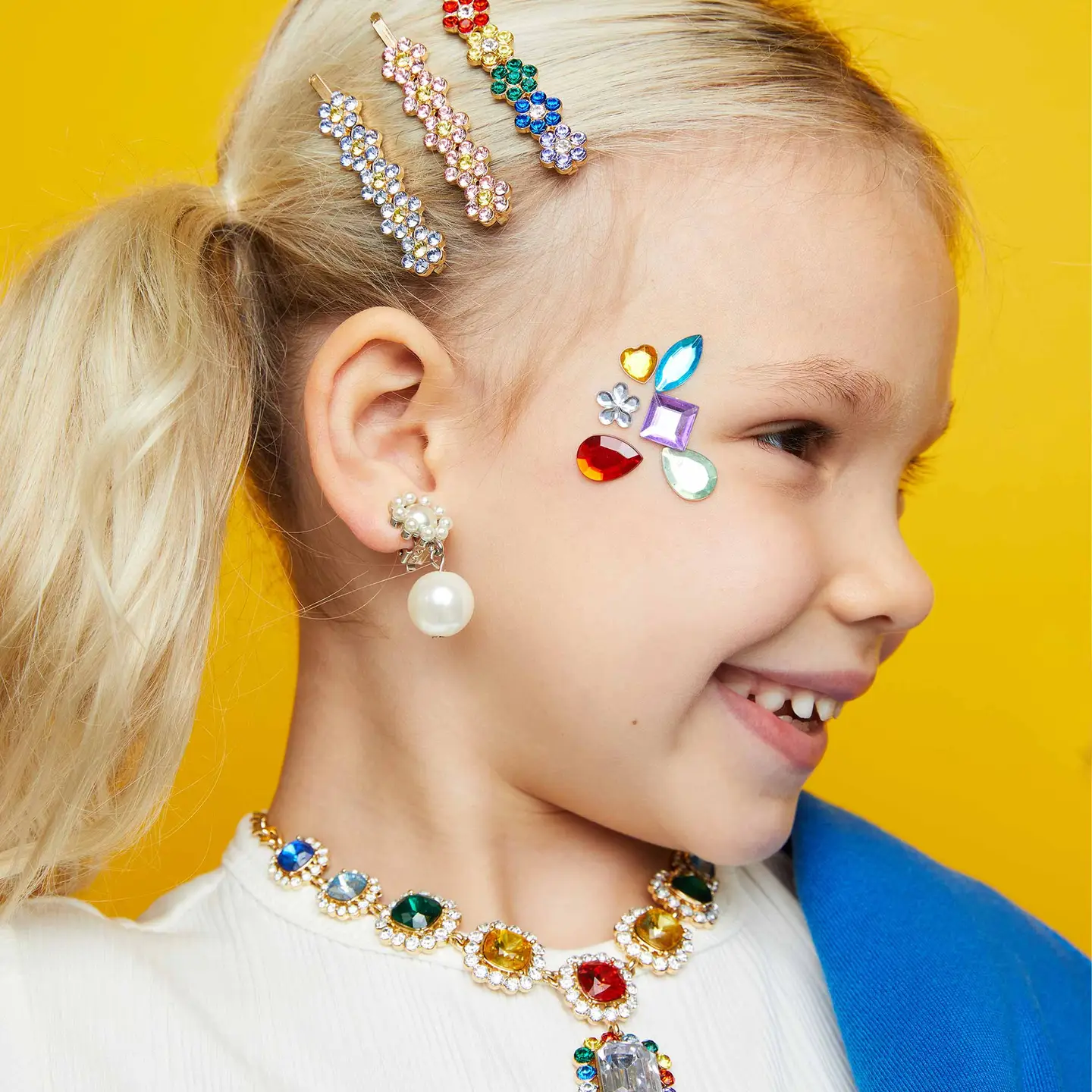 Super Smalls Rainbow Gem Necklace Set