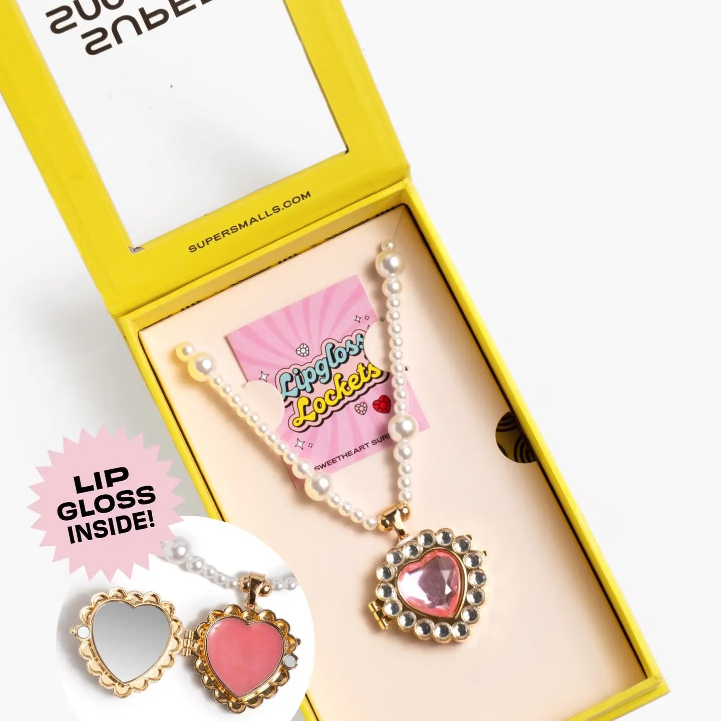 Super Smalls Sweetheart Surprise Lipgloss Locket