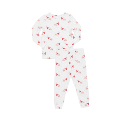 Pink Chicken Pink Chicken Small Santa Bamboo Pajama