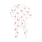 Pink Chicken Pink Chicken Bamboo Small Santas Romper