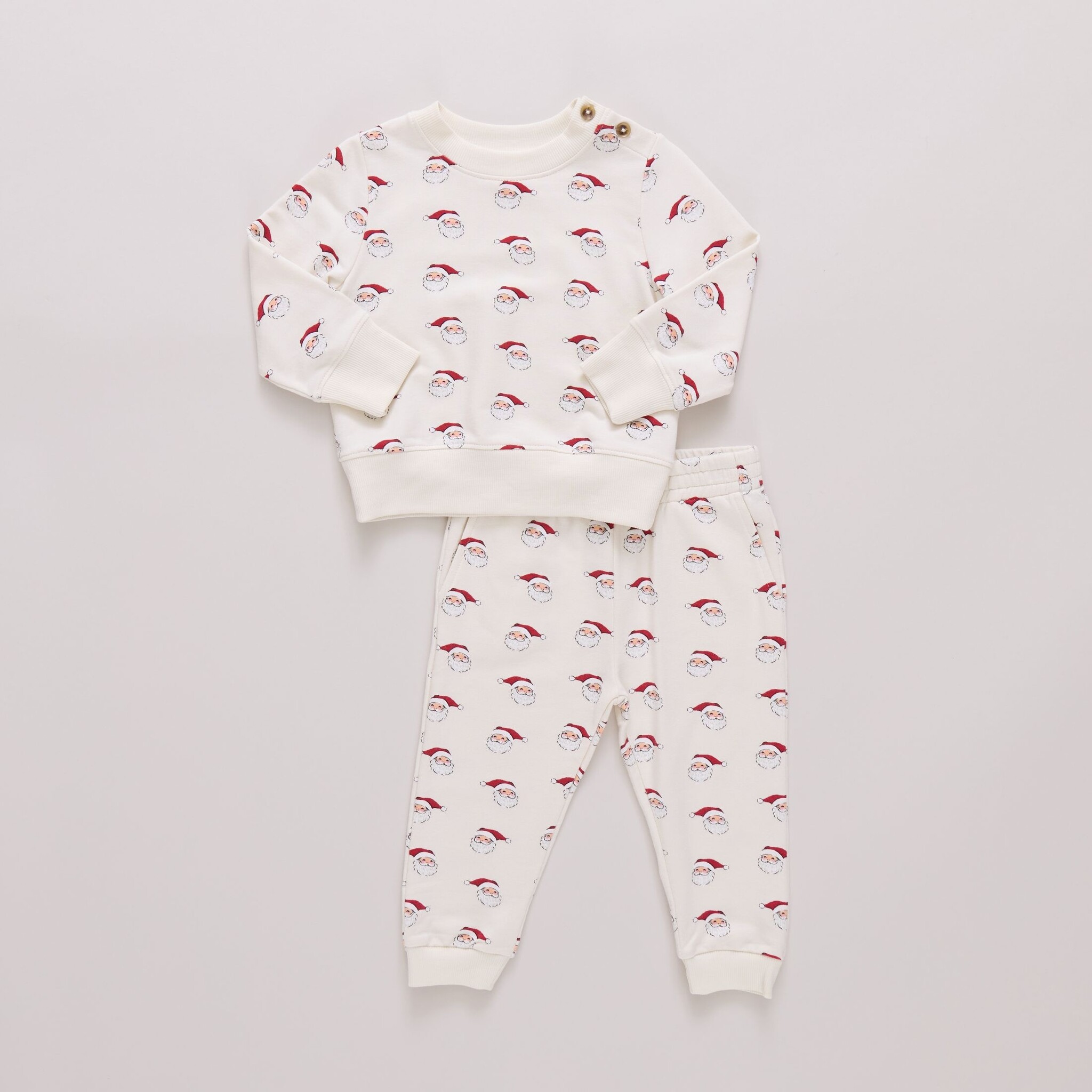 Pink Chicken Pink Chicken Jax Mini Santa Jogger Set