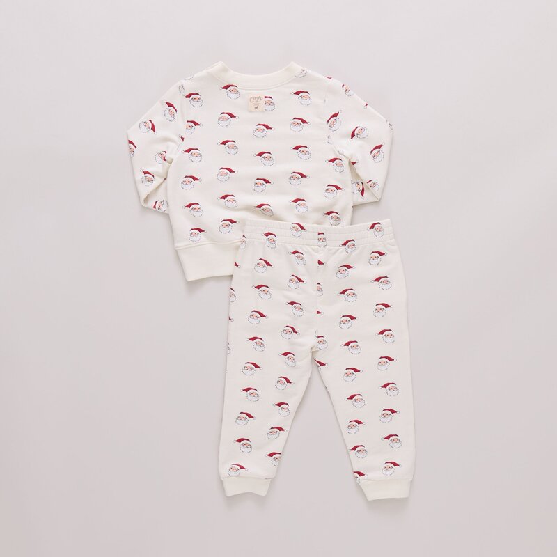 Pink Chicken Pink Chicken Jax Mini Santa Jogger Set