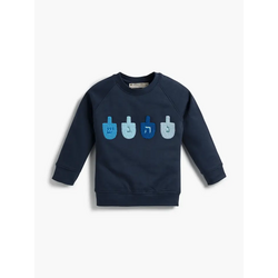Monica + Andy Monica + Andy Hanukkah Dreidels Crewneck Sweatshirt