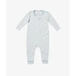 Oso & Me Oso & Me Ziggy Mini Stripe Zip Romper
