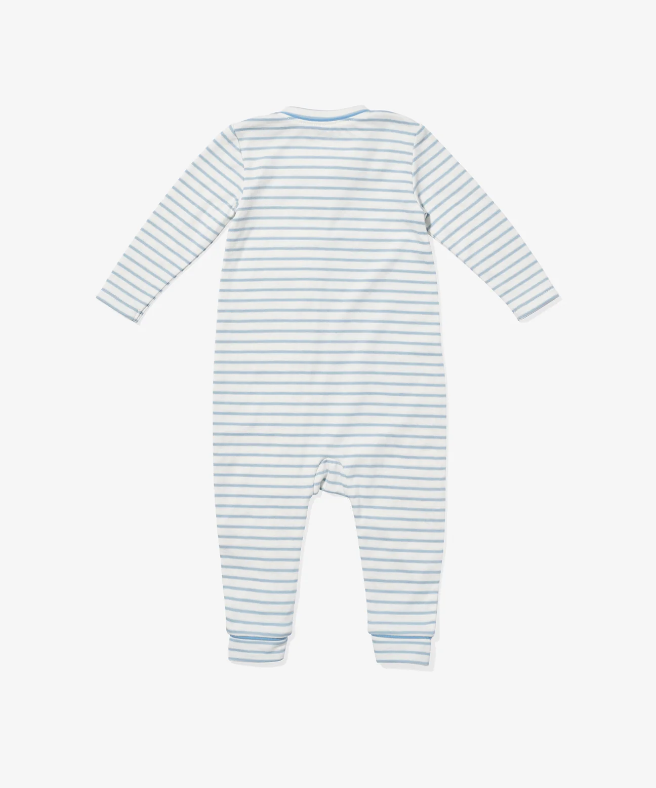 Oso & Me Oso & Me Ziggy Mini Stripe Zip Romper
