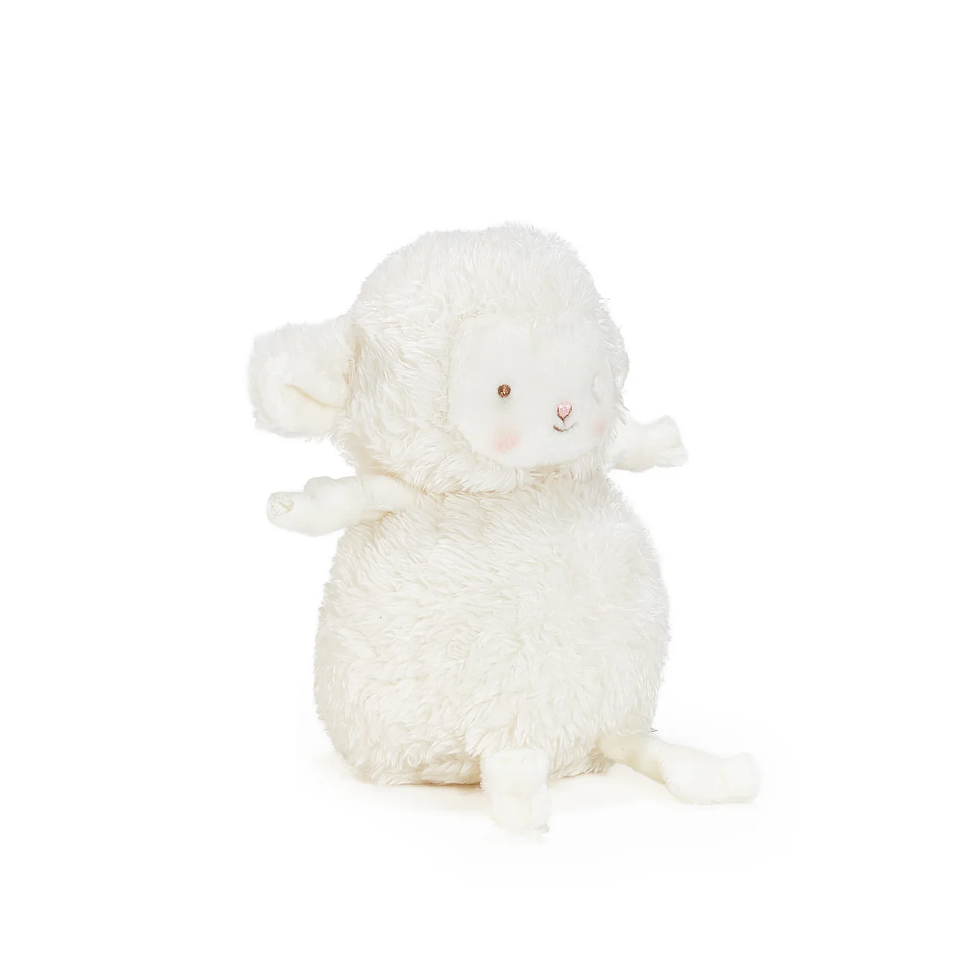 Bunnies by the Bay Bunnies by the Bayr Roly Poly Kiddo-White Lamb