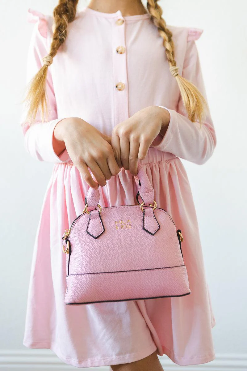 Mila & Rose Mila & Rose Bubblegum Pink Girl's Crossbody Purse