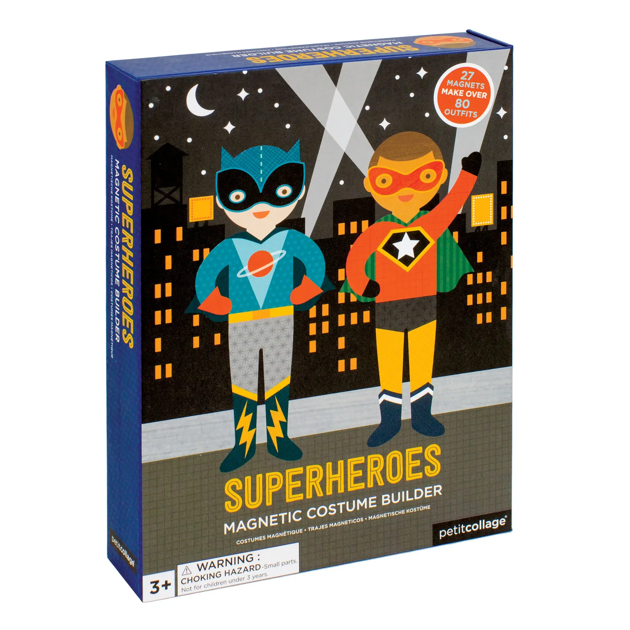 Chronicle Books Superheroes Magnetic Dress Up Play Set