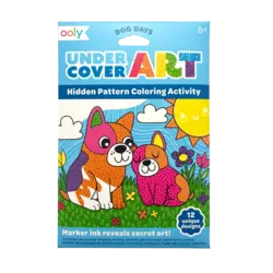 ooly Undercover Art Hidden Patterns Coloring Activity - Dog Days