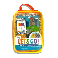 ooly Let's Go!: Activity & Coloring Kit - Kitty In The City