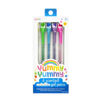 ooly Yummy Yummy Scented Gel Pens - Metallic (Set of 6)