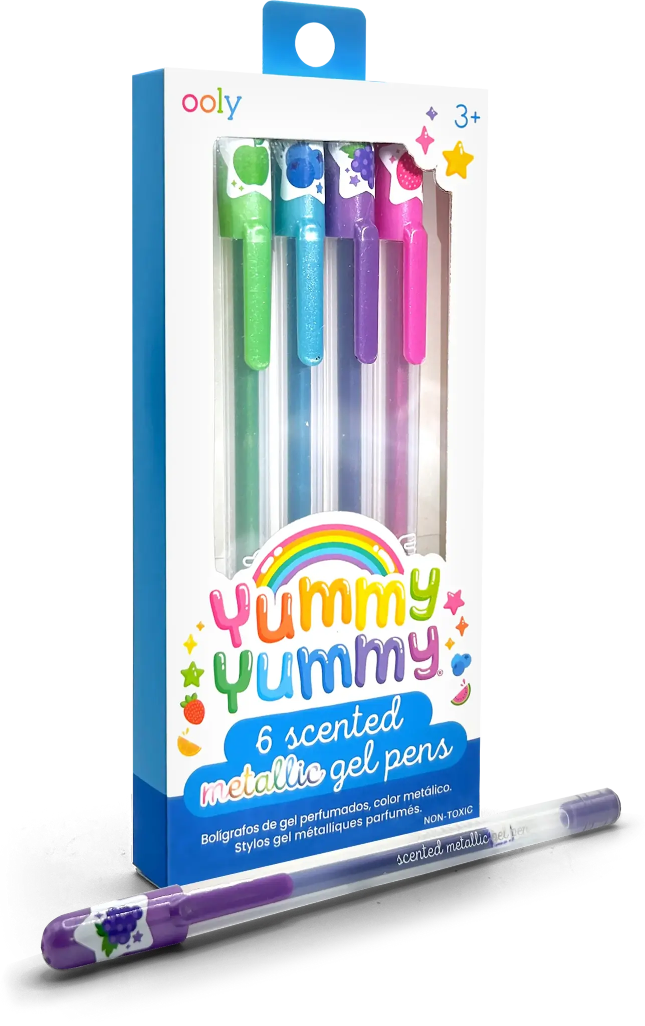 ooly Yummy Yummy Scented Gel Pens - Metallic (Set of 6)
