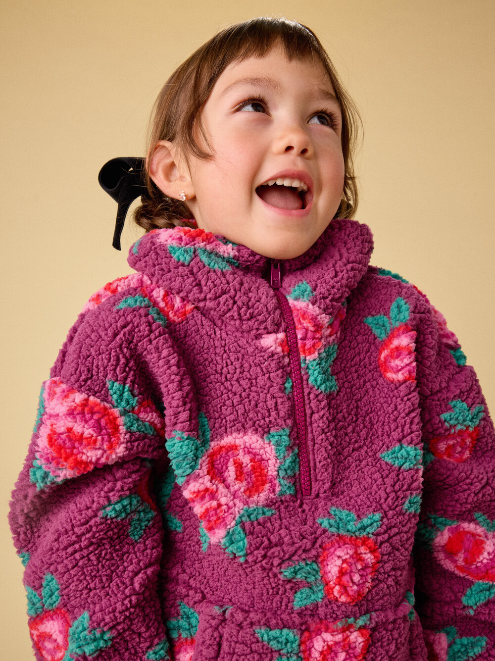 Tea Collection Tea Teddy Fleece Pullover