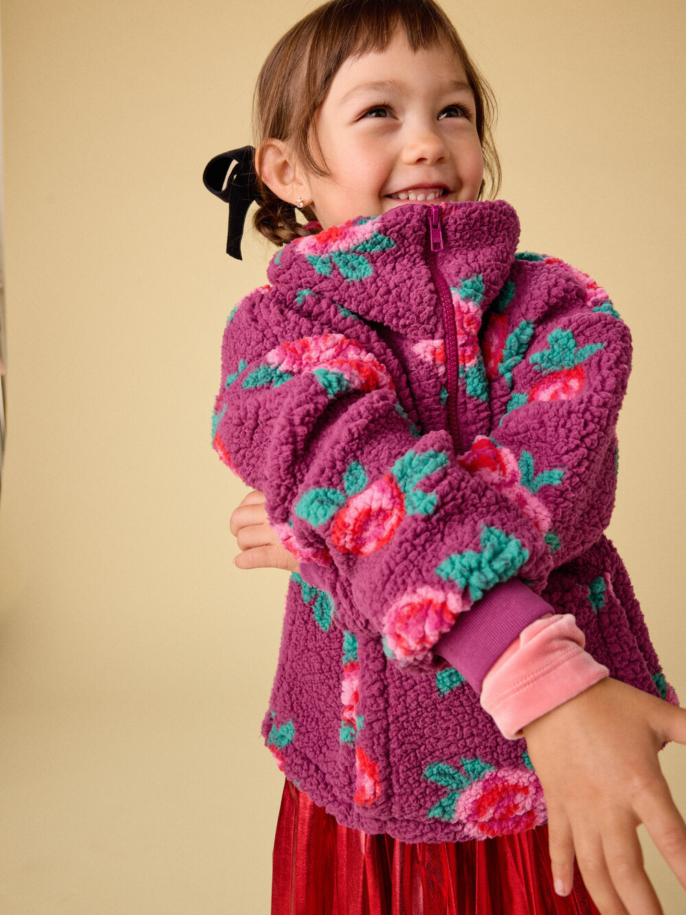 Tea Collection Tea Teddy Fleece Pullover