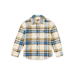 Tea Collection Tea French Terry Plaid Shacket