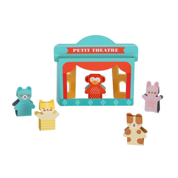 Chronicle Books Petit Friends Puppet Theatre Set